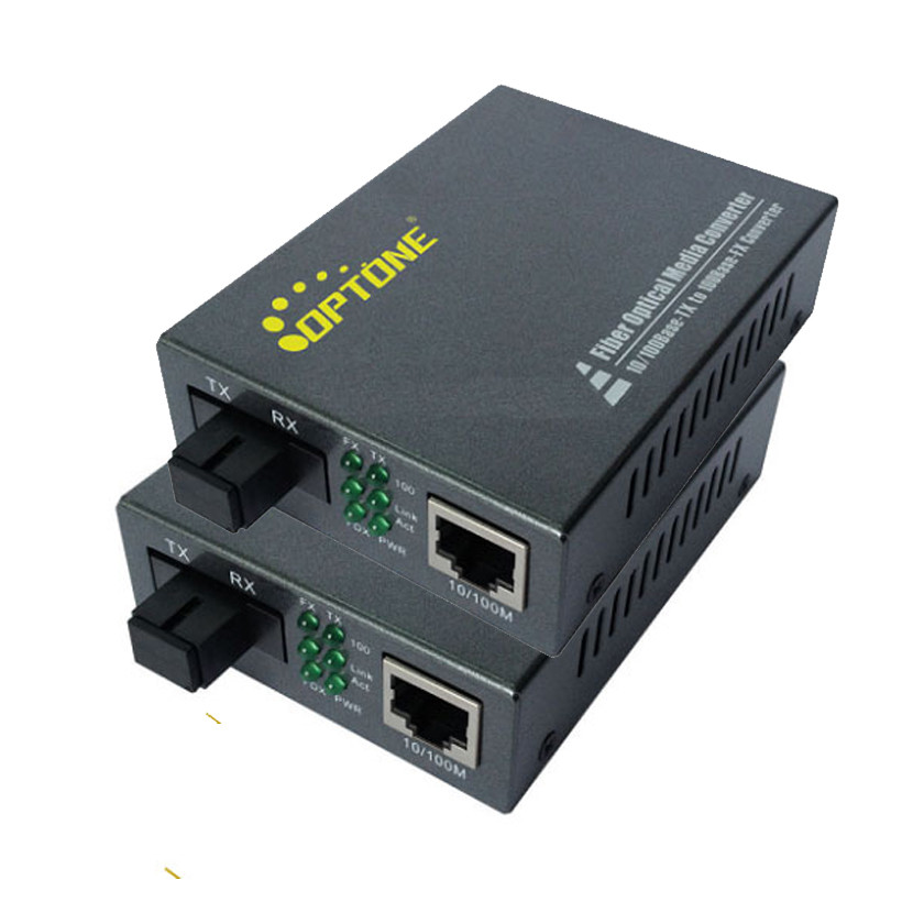 Converter Quang Optone OPT-1202S25 /OPT-1201S25 - 1 Sợi 10/100M