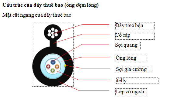 Tiêu chuẩn cáp quang đệm lỏng vinacap