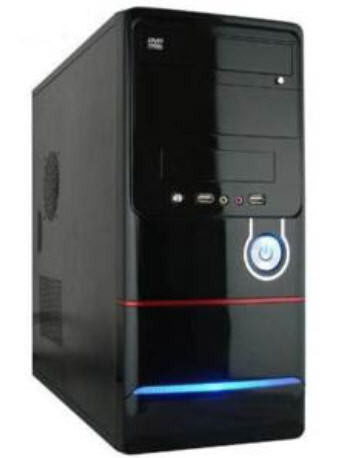 Jaguar 6501HR Full Size ATX - màu đen sang trọng
