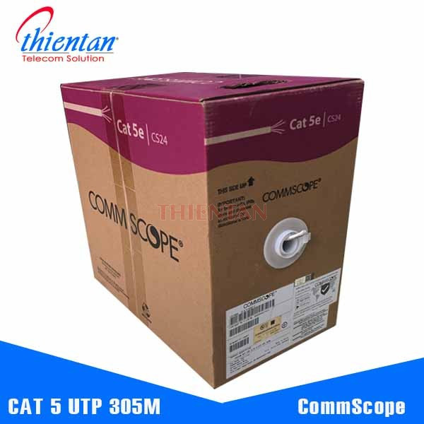 Thùng Cáp mạng Cat5e UTP Commscope AMP