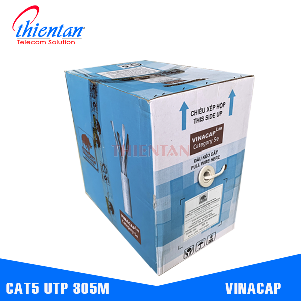 Thùng cáp mạng cat5e UTP Vinacap