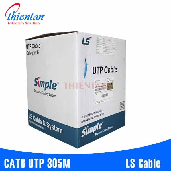 Thùng cáp mạng CAT6 UTP LS