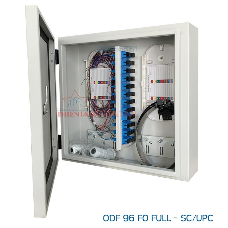 Hộp phối quang ODF 96FO Ngoài trời ( Đầy đủ phụ kiện)