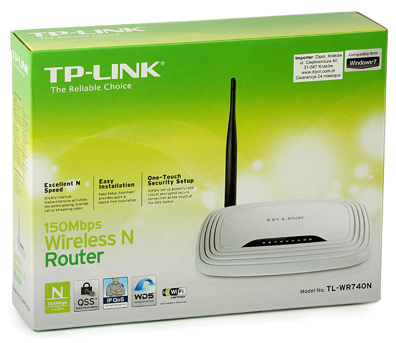 Bộ định tuyến không dây TP-LINK TL-WR740N