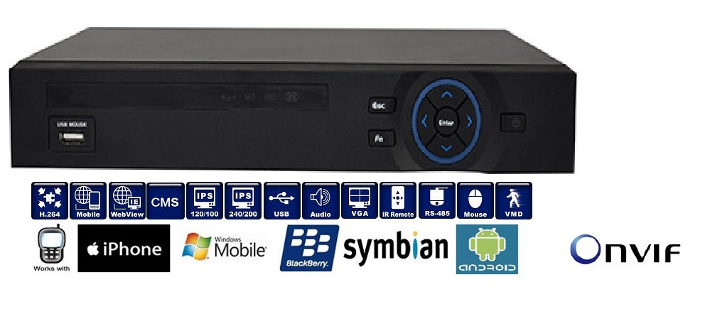 Đầu ghi IP 8 kênh NVR08A - tích hợp tính năng công nghệ điện toán thế hệ mới Cloud ID