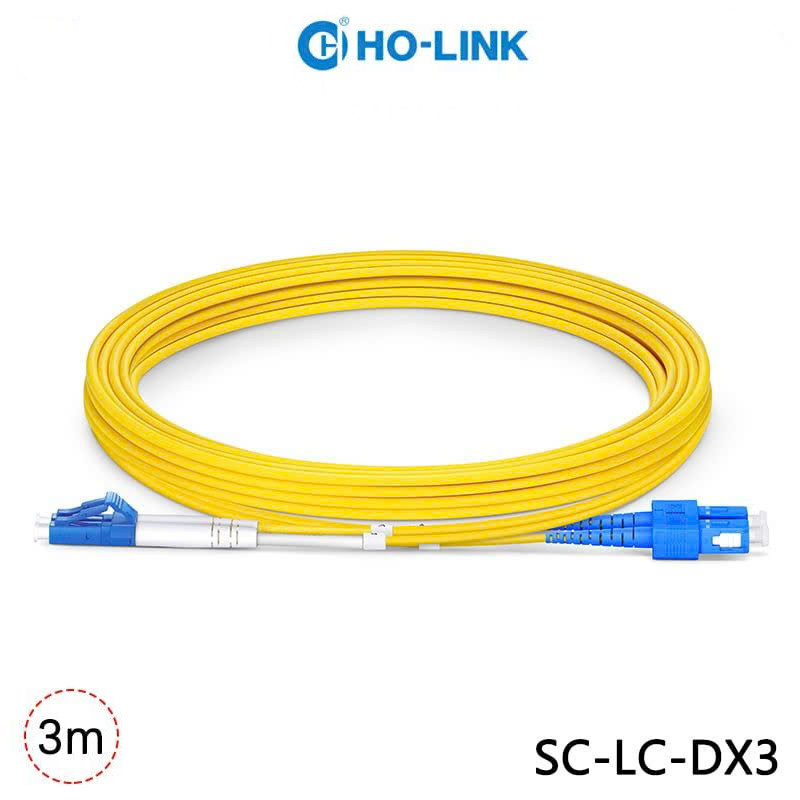 Dây nhảy quang Single Mode (SM) SC-LC duplex
