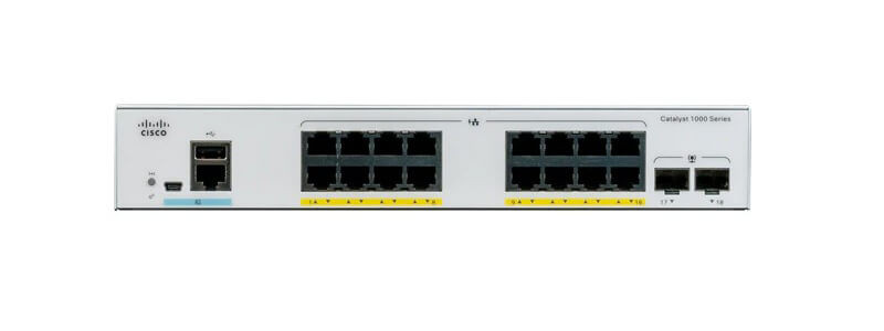 Switch Cisco C1000-16T-2G-L