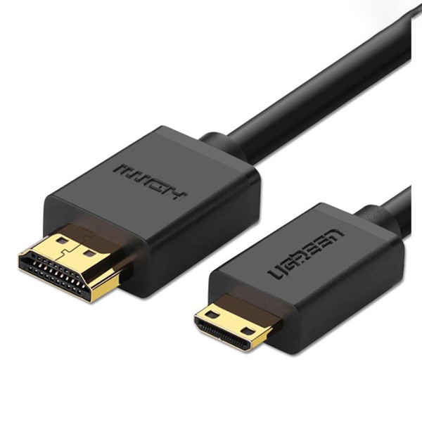 Cáp Mini HDMI sang HDMI 2.0 dài 1,5M Ugreen 11167 hỗ trợ 4K@60hz cao cấp