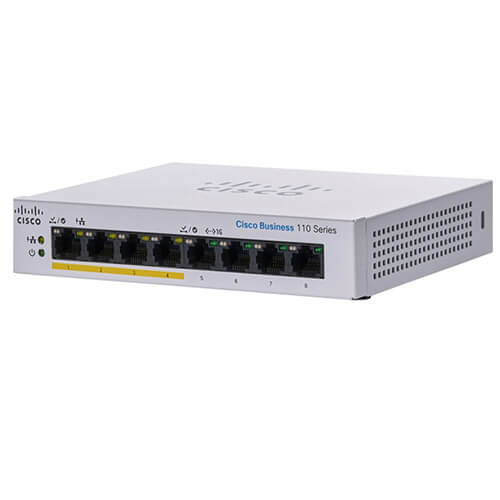 Switch Cisco CBS110-8PP-D-EU