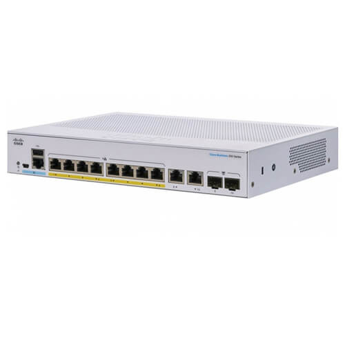 Switch Cisco CBS250-8FP-E-2G-EU