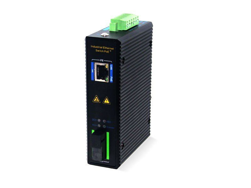 Converter quang công nghiệp Gnetcom 10/100Mb G-IMC1111S-20AS