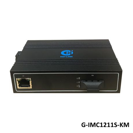 Converter quang công nghiệp Gnetcom 10/100Mb G-IMC1211S-20KM