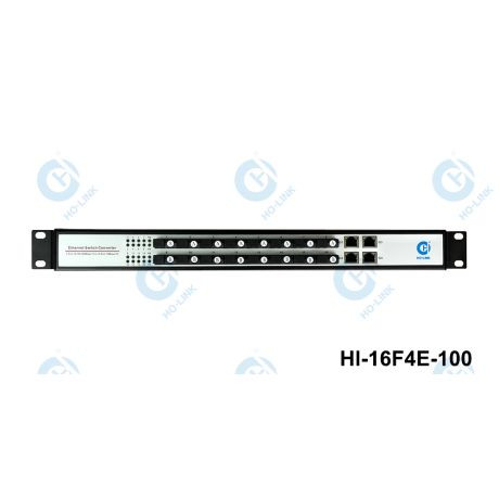 Switch quang 16 Port SC + 4 Port Uplink Gigabit HL-16F4E-100