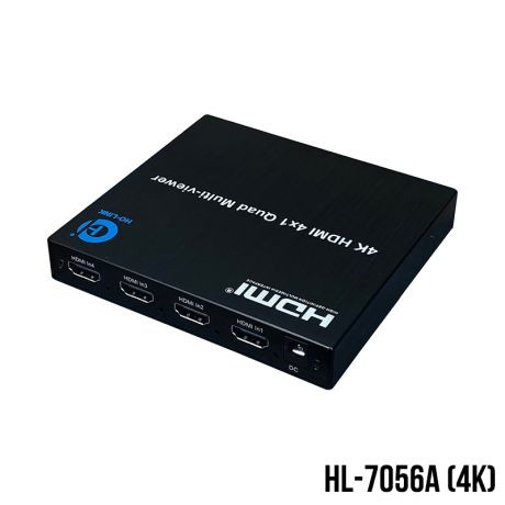 Bộ gộp tín hiệu HDMI 4 IN, 1 OUT 4K HO-LINK HL-7056A (4K)