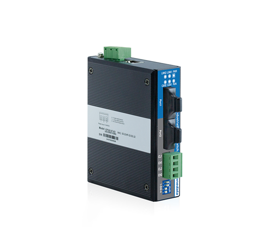 Bộ chuyển đổi 2 cổng CAN BUS sang 2 cổng Quang 3Onedata ICP222-2F-2CI