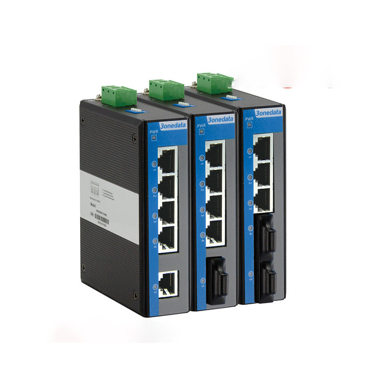 Switch công nghiệp 3Onedata IES215-1F |  4 cổng Ethernet + 1 cổng quang 