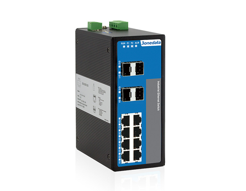 Switch công nghiệp 8 cổng Gigabit Ethernet IES3012G-8GT
