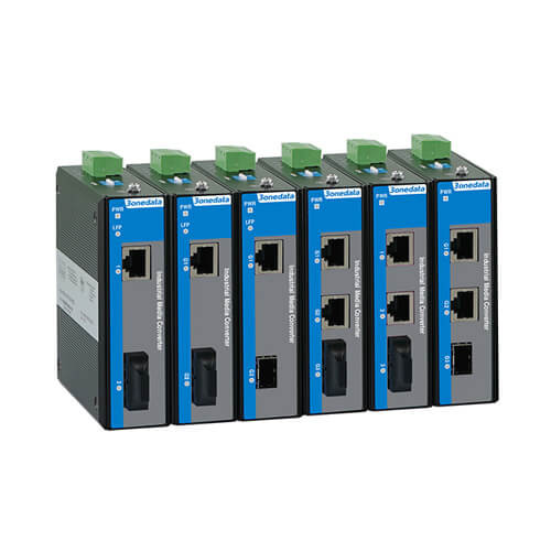 Converter quang 3onedata IMC100-1T1F-P48  2 Port, 1x100M Copper Port + 1x100M Fiber Port, Unmanaged