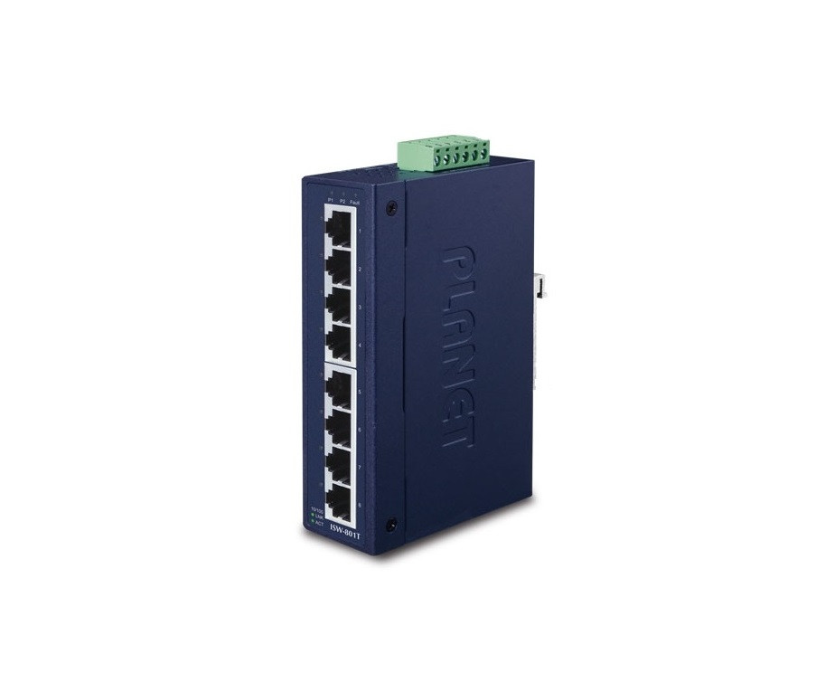 Switch công nghiệp Planet IGS-801T, 8 Port Gigabit