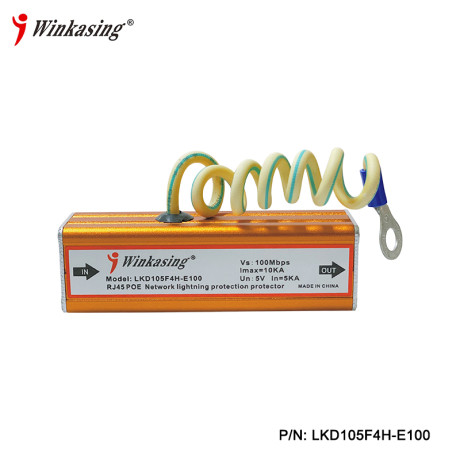Thiết bị chống sét camera IP, mạng Lan Wakasing LKD105F4H-E100 - Hàng Chính Hãng