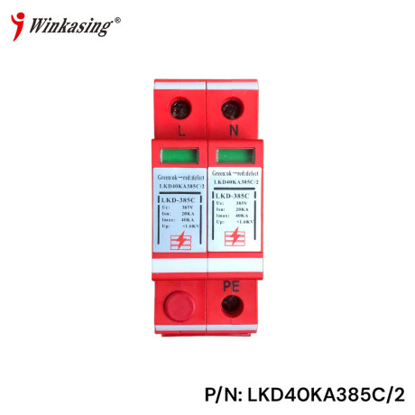 Thiết bị chống sét cho nguồn điện 220V - 40KA|LKD40KA385C/2