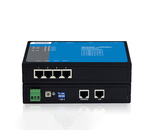 Bộ chuyển đổi 4 cổng RS-232 sang Ethernet 3Onedata NP304T-4D(RS-232)