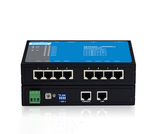 Bộ chuyển đổi 8 cổng RS-232 sang Ethernet 3Onedata NP308T-8D (RS-232)