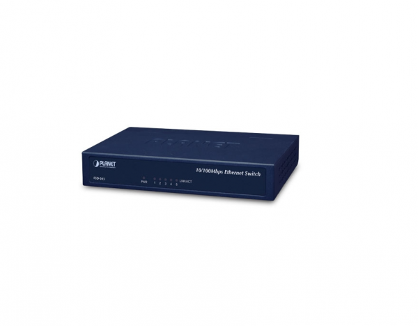 Switch Fast Ethernet 5-port Planet FSD-503
