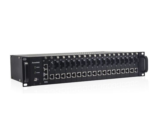 Khung nguồn tập trung 18 media converter 3Onedata Rack2100