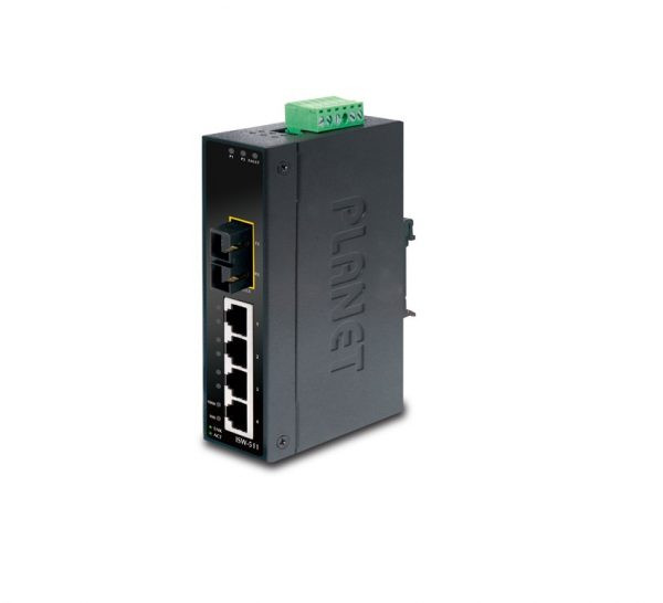 Switch công nghiệp Planet ISW-511/ISW-511S15; 4 port 10/100Mbps