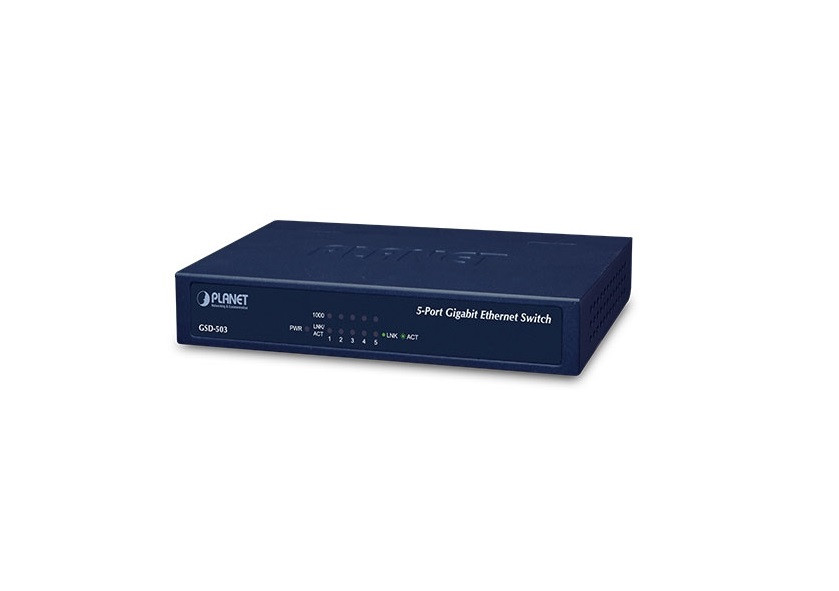 Switch 5-port Planet GSD-503