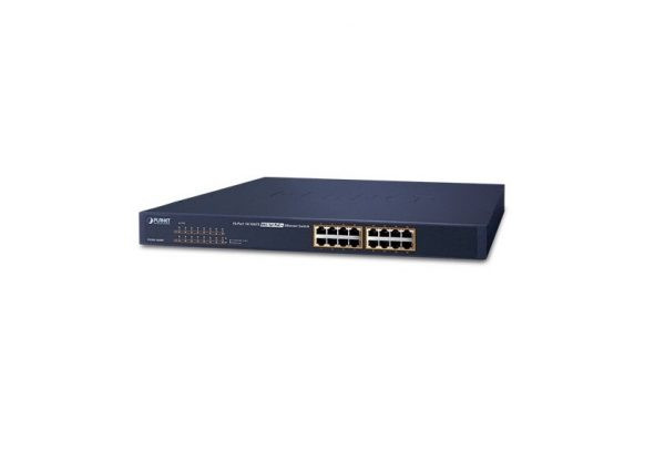 Switch PoE Planet FNSW-1600P, 16 port 10/100M PoE + 2 port 10/100M