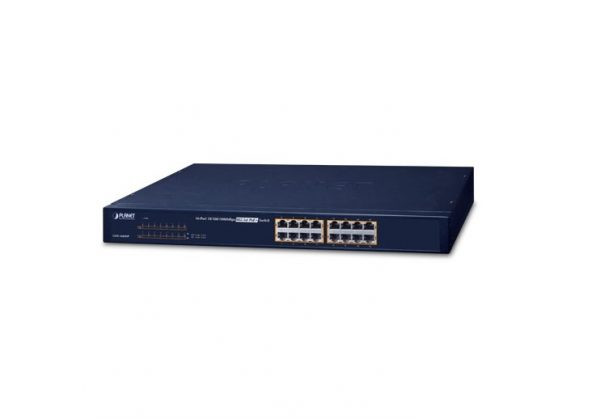 Switch PoE Planet GSW-1600HP, 16 cổng 10/100/1000Mbps