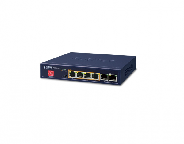 Switch PoE PLANET GSD-604HP