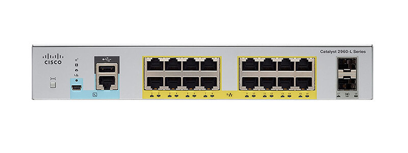 Switch Cisco WS-C2960L-16PS-LL