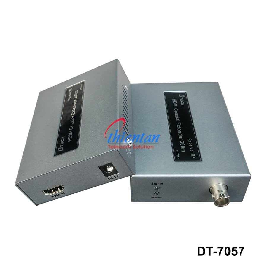 Bộ chuyển đổi Hdmi sang cáp đồng trục 300m DTECH | DT-7057
