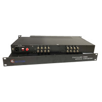 Converter quang video 16 kênh GNETCOM HL-16V-20T/R-720P