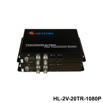 Converter quang video 2 kênh GNETCOM HL-2V-20T/R-1080P