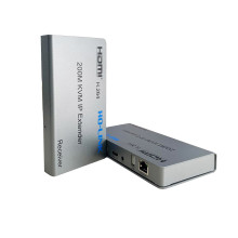 Bộ kéo dài Hdmi sang Lan 200M Ho-Link HL-HDMI-200KVM | Có cổng USB