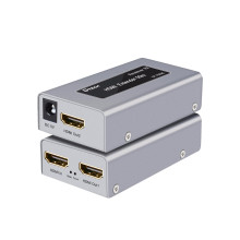 Bộ chuyển đổi hdmi qua cáp mạng lan 60m DTech DT-7009C