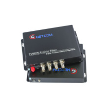 Converter quang video Gnetcom 4 kênh HL-4V-20TR-1960P | Hỗ trợ phân giải 2K