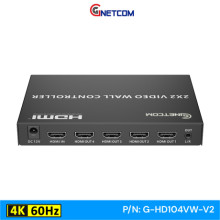 Bộ điều khiển màn hình ghép video wall controller 2x2 GNETCOM G-HD104VW-V2