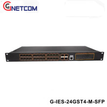Switch 24 port SFP layer 3 industrial managed G-IES-24GST4-M-SFP