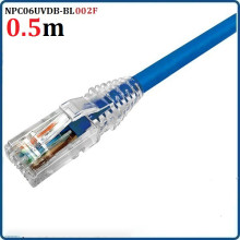 Dây nhảy patch cord commscope 0.5m Cat6 Blue (NPC06UVDB-BL002F),loại 0.5 mét