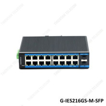 Switch quản lý công nghiệp GNETCOM 18 cổng gigabit G-IES216GS-M-SFP
