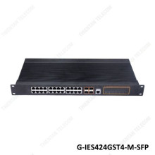 Switch 28 port layer 3 G-IES424GST4-M-SFP GNETCOM