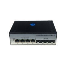 Converter Quang chuyển tiếp Công Nghiệp Gnetcom G-IES4SFP4EG-20S | 4 cổng Ethernet + 4 cổng SFP