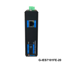 Bộ chuyển đổi quang điện POE công nghiệp 1 Port 10/100M Gnetcom G-IES7101FE-20 