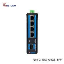 Bộ chuyển đổi quang điện poe G-IES7104GE-SFP công nghiệp Gnetcom