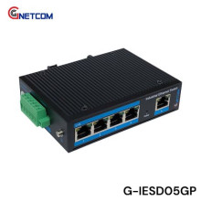 Switch POE công nghiệp 5 cổng 10/100/1000Mbps GNETCOM G-IESD05GP
